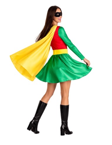 Fantasia Super Robin Tamanho M | Fantasias Adultas O Rei do Carnaval